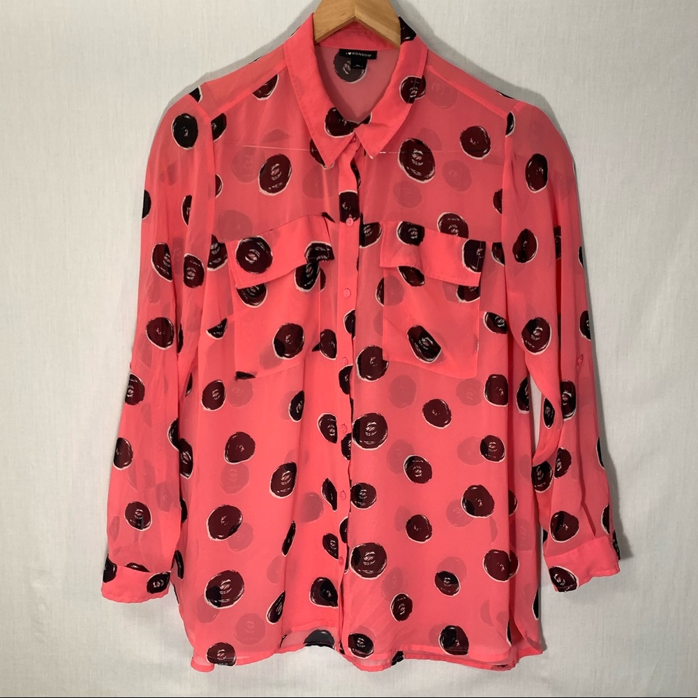 I❤️Ronson Women’s Pink Blouse
